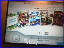 Loaded Nintendo Wii Mod with 2TB HDD, 150+ Games, Wii Gamecube games + Retro