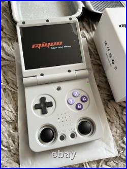 MIYOO FLIP Mini Handheld Clamshell Retro Gaming Console GREY Brand New Sold Out