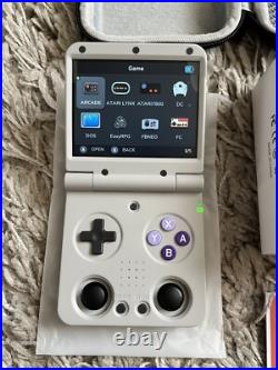 MIYOO FLIP Mini Handheld Clamshell Retro Gaming Console GREY Brand New Sold Out