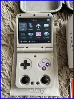 MIYOO FLIP Mini Handheld Clamshell Retro Gaming Console GREY Brand New Sold Out