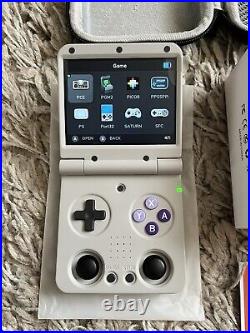 MIYOO FLIP Mini Handheld Clamshell Retro Gaming Console GREY Brand New Sold Out