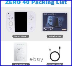 Magicx Zero 40 Retro Hand Game Console with 4 Inch Touchscreen White 4300mAh Uk Magicx Zero 40 Retro Hand Game Console with 4 Inch Touchscreen White 4300mAh Uk