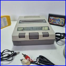 Micro Genius IQ-501 Console Retro Vintage With Game 48-in-1 And 4-IN-1 Games Micro Genius IQ-501 Console Retro Vintage With Game 48-in-1 And 4-IN-1 Games