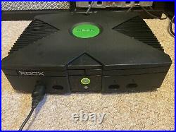 Microsoft Original Black V1.2 Xbox 100+ Games Retro Console