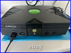 Microsoft Original Black V1.2 Xbox 100+ Games Retro Console
