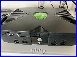 Microsoft Original Xbox V1.0 Black 100+ Games Retro Console