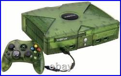 Microsoft Xbox Video Game Retro Console Green + Games BUNDLE