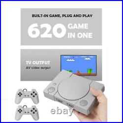 Mini Retro Games Console Playstation 600+ Built-In Games PS1 Style UK