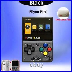 Miyoo Mini New Black Color 2.8Inch OCA Screen Retro Video Game Console Full Fit