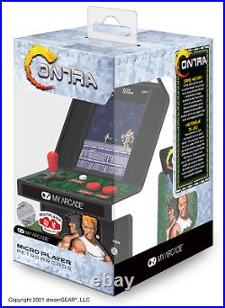 My Arcade Contra 6.75 Micro Player Collectible Retro Premium Edition Gaming NEW