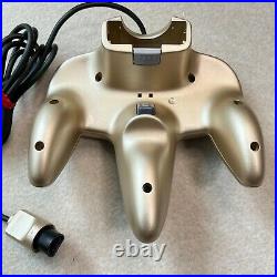 N64 Clear Gold Console complete collectors item retro game Japan Nintendo64