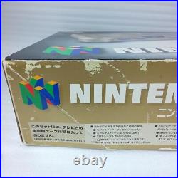 N64 Clear Gold Console complete collectors item retro game Japan Nintendo64 box