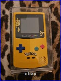 N64 Pikachu Blue & Yellow console Nintendo 64 retro game pokemon limited JP F/S
