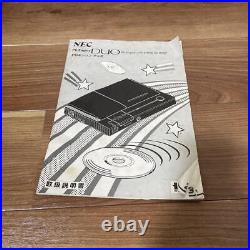 NEC PC Engine DUO Turbo Duo Console System PI-TG8 retro game Console 1991 Boxed
