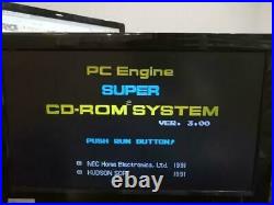 NEC PC Engine DUO Turbo Duo Console System PI-TG8 retro game Console black Used