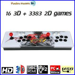 NEW 3399 in 1 Pandora Box 9D Retro Video Games Double Stick Arcade Console Light