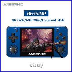 NEW ANBERNIC RG351MP Retro Game Console Player RK3326 2400 Games Metal Console