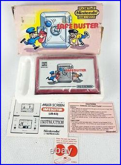 NEW Nintendo SafeBuster JB-63 Game & Watch MultiScreen Retro Japan 1988 G&W