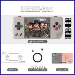 NEW RG28XX Retro Handheld Game Console 2.83 Inch IPS Screen 64G 5516 Games