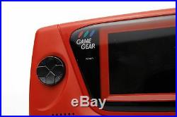 NEW SEGA Game Gear Console Rare HGG-3215 RED Tested Japan Retro NIB MINT