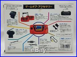 NEW SEGA Game Gear Console Rare HGG-3215 RED Tested Retro Vintage JAPAN gg