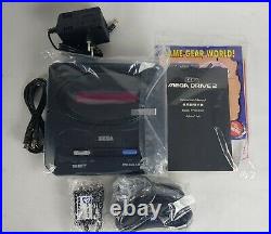 NEW Sega Mega Drive 2 Console 16-Bit Video System Japan Retro Vintage Game RARE