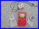 NINTENDO-ORIGINAL-GAME-BOY-RED-RETRO-VINTAGE-GENUINE-WITH-Tetris-super-mario-01-ujqx