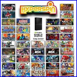 NVIDIA SHIELD 4TB Hyperspin Retro Gaming Edition Hard Drive Only Easy Install