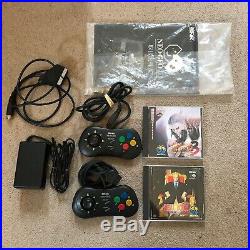 Neo Geo CD Console & Games Bundle Japan JPN Boxed & Complete SNK Retro