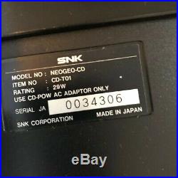 Neo Geo CD Console & Games Bundle Japan JPN Boxed & Complete SNK Retro