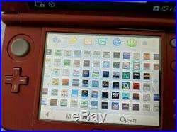 New Nintendo 3DS XL RED with 4000+ games ULTIMATE RETRO SYSTEM BEST SETUP