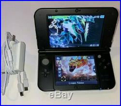 New Nintendo 3DS XL Solgaleo with 4000+ games ULTIMATE RETRO SYSTEM BLACK