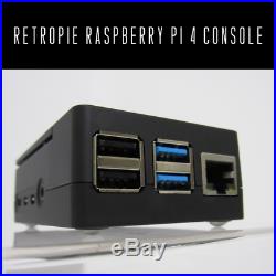 New Retro Game Console 256GB RetroPie in Raspberry Pi 4 B Quad Core (4GB RAM)
