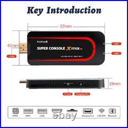 New Super gaming Console X Stick 4K HDMI Wireless Dual Controller Portable Retro