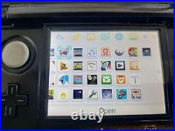 Nintendo 3DS Console Cosmo Black With Ambassador Certificate + Retro Games Rare