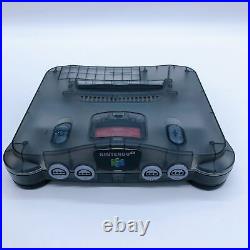 Nintendo 64 Clear Black Console 1999 N64 Rare Retro Game Japan FASTSHIP