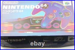 Nintendo 64 Console Black Original console Japan model Retro Game NUS-001 JPN