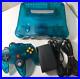 Nintendo-64-Console-System-Clear-Blue-Controller-Limited-1999-Retro-Video-Game-01-qg