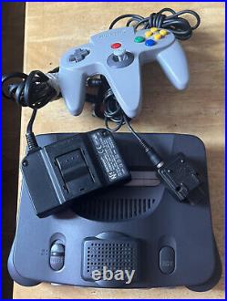 Nintendo 64 Game Console & Controller N64 & Cables Retro Gaming NUS-001 (EUR)
