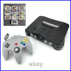 Nintendo 64 N64 Console 10 Games Goldeneye Controller Complete Retro Bundle