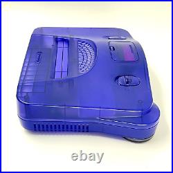 Nintendo 64 N64 Console system Midnight Blue EXCELLENT retro game Fedex