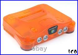 Nintendo 64 N64 Fire Orange Retro Game Console & Controller Bundle! PAL