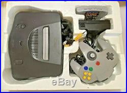 Nintendo 64 N64 Game Console System Complete In Box CIB Game Retro Bundle Lot