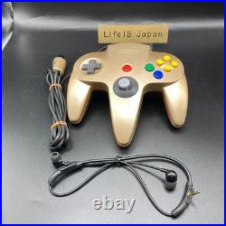 Nintendo 64 N64 Gold Console Set Limited Edition Retro Gaming System Nintendo 64 N64 Gold Console Set Limited Edition Retro Gaming System