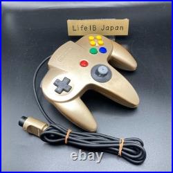 Nintendo 64 N64 Gold Console Set Limited Edition Retro Gaming System Nintendo 64 N64 Gold Console Set Limited Edition Retro Gaming System
