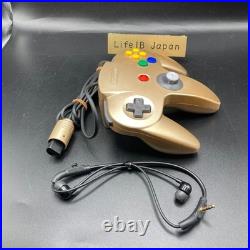 Nintendo 64 N64 Gold Console Set Limited Edition Retro Gaming System Nintendo 64 N64 Gold Console Set Limited Edition Retro Gaming System