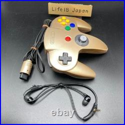 Nintendo 64 N64 Gold Console Set Limited Edition Retro Gaming System Nintendo 64 N64 Gold Console Set Limited Edition Retro Gaming System