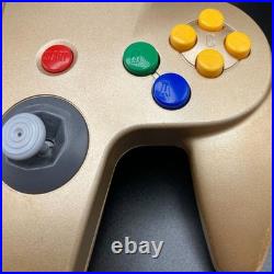 Nintendo 64 N64 Gold Console Set Limited Edition Retro Gaming System Nintendo 64 N64 Gold Console Set Limited Edition Retro Gaming System
