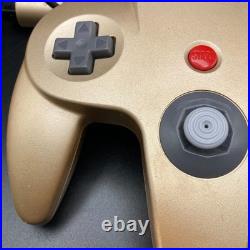 Nintendo 64 N64 Gold Console Set Limited Edition Retro Gaming System Nintendo 64 N64 Gold Console Set Limited Edition Retro Gaming System