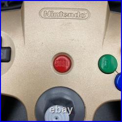 Nintendo 64 N64 Gold Console Set Limited Edition Retro Gaming System Nintendo 64 N64 Gold Console Set Limited Edition Retro Gaming System
